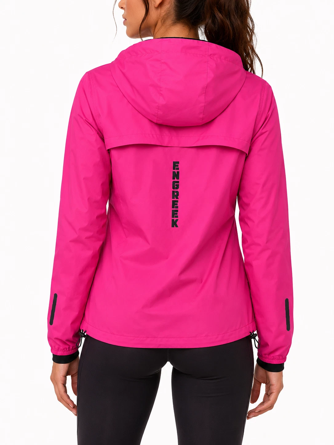 Custom Women's Running Jacket | Lightweight Windbreaker | Engreek